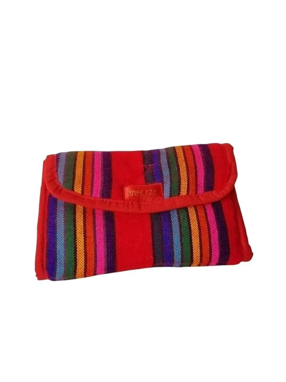 Belize Wallet Purse Striped‎ Multi-Colored